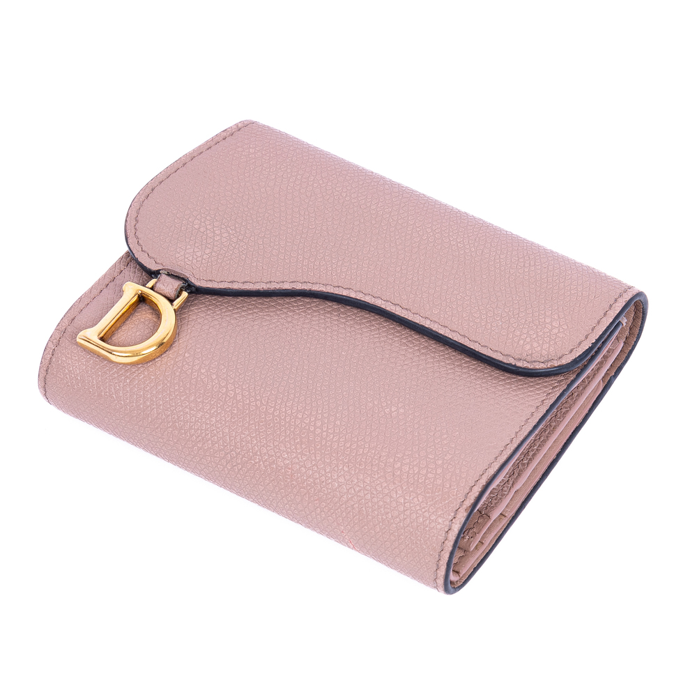 Dior Saddle Lotus Bi-Fold Wallet - Picture 4 of 11